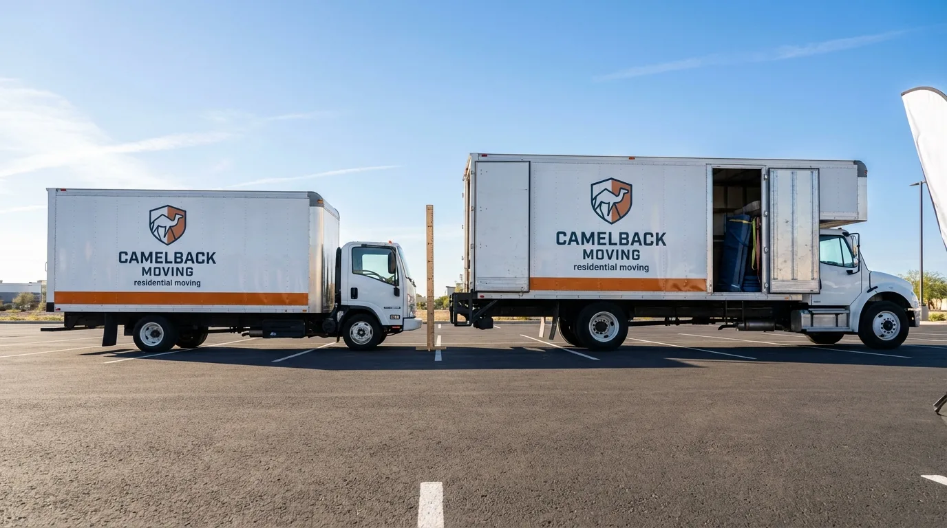 Moving truck size capacity guide in Short Hills